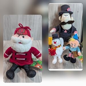 (4) CVS ISLAND OF MISFIT TOYS Stuffins Plush VTG 90s Limited Edition